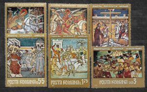 MALARSTWO RUMUNIA MI.2992-2997**
