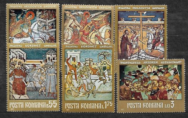 MALARSTWO RUMUNIA MI.2992-2997**