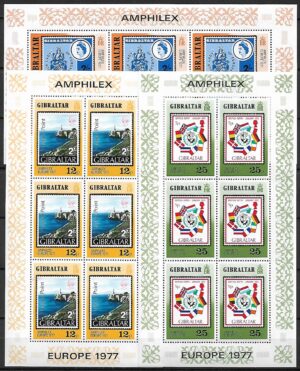 EUROPA CEPT GIBLARTAR MI.ARK.364-366**