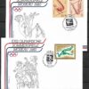 ZESTAW 10 SZT KOPERT Z KASOWNIKAMI OLIMPIJSKIMI ZSRR MOSKWA NR 2 1980 R - obrazek 2