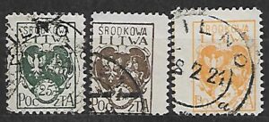LITWA ŚRODKOWA FI.20-22B KASOWANY