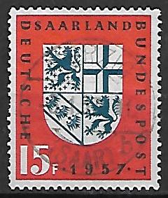 HERB NIEMCY SAARLAND MI.379 KASOWANY