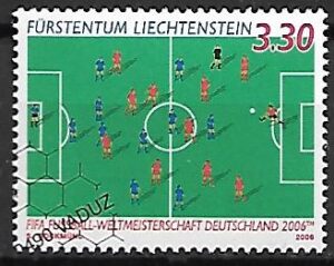 MUNDIAL LIECHTENSTEIN MI.1411 KASOWANY