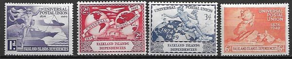 KOLONIE ANGIELSKIE  FALKLANDY MI.14-17**