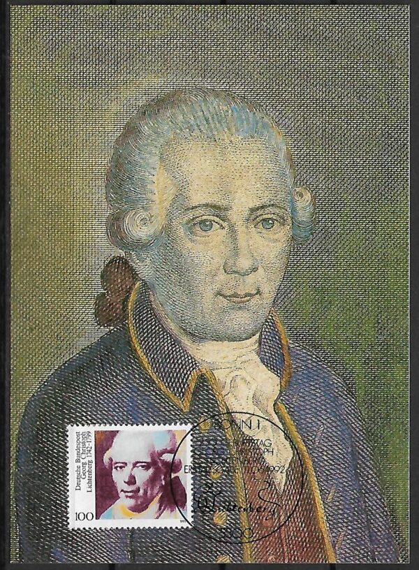 GEORG LICHTENBERG MI.1616 NA KARCIE MAXIMUM