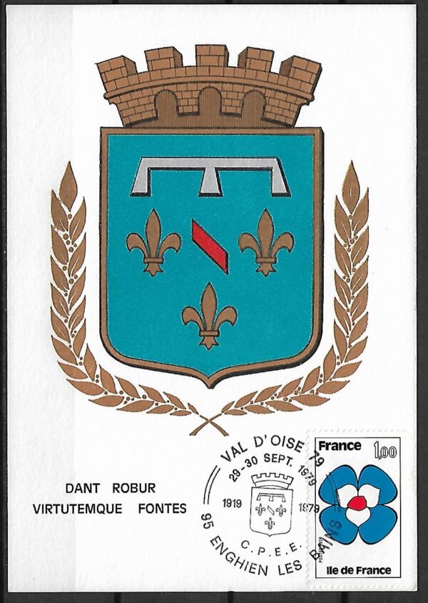 HERB FRANCJA MI.2076 NA KARCIE MAXIMUM