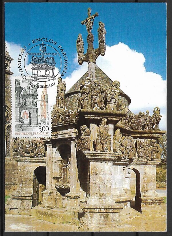 ARCHITEKTURA FRANCJA MI.3224 NA KARCIE MAXIMUM