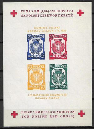 POCZTA WOJSKOWA DACHAUALLACH FI.BL.2A(*)