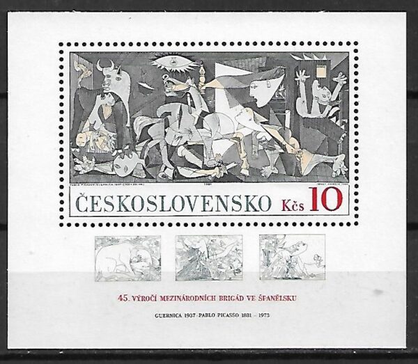 PICASSO CZECHOSŁOWACJA MI.BL.45**
