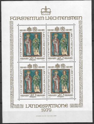MALARSTWO LIECHTENSTEIN MI.ARK.734*