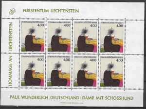 MALARSTWO LIECHTENSTEIN MI.ARK.1123*