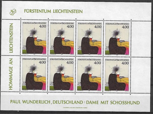 MALARSTWO LIECHTENSTEIN MI.ARK.1123*