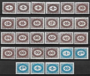AUSTRIA PORTO MI.204-231**