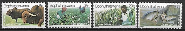 ROLNICTWO BOPHUTHATSWANA MI.51-54**
