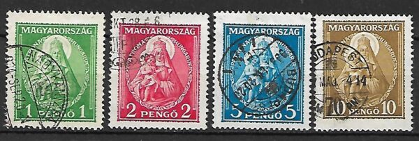 MADONNY WĘGRY MI.484-487 KASOWANY