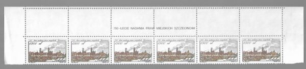 FI.3295**Z NAPISEM NA LISTWIE I Z PUSTOPOLEM