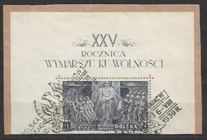 FI.336 ZNACZEK Z BLOKU KASOWANY NA WYCINKU