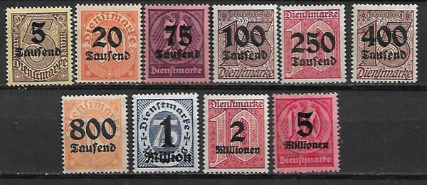 NIEMCY URZĘDOWE  MI.89-98**