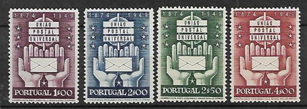 DZIEŃ ZNACZKA PORTUGALIA MI.740-743**
