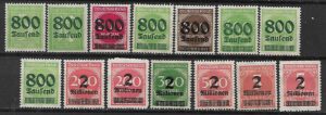 NIEMCY MI.301-312A,B**