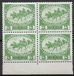 I WOJNA ŚWIATOWA AUSTRIA MI.181** CZWOROBLOK