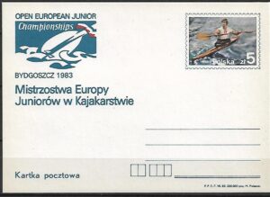 Cp.FI.840II**MISTRZOSTWA EUROPY JUNIORÓW W KAJAKARSTWIE BYDGOSZCZ 1983