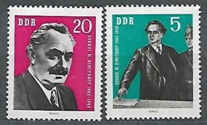 SŁAWNI LUDZIE DDR MI.893-894**