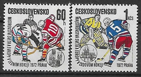 HOKEJ CZECHOSŁOWACJA MI.2065-2066**