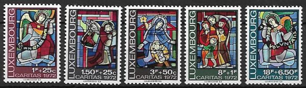 CARITAS LUXEMBURG MI.853-857**