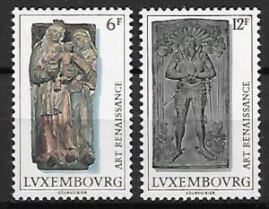 SZTUKA LUXEMBURG MI.933-934**