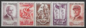 WOJSKO FRANCJA MI.589-593**