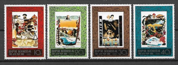 MARYNISTYKA KOREA MI.1985-1988**