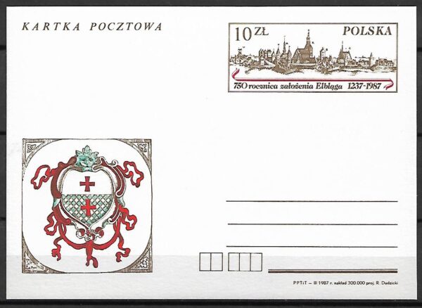 Cp.FI.949**750 LECIE ZAŁOŻENIA ELBLĄGA