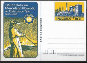Cp.FI.978**175 LAT HUTY IM. M. NOWOTKI W OSTROWCU ŚWIĘTOKRZYSKIM