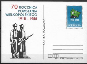 Cp.FI.989**70  ROCZNICA POWSTANIA WIELKOPOLSKIEGO