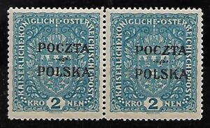 KRAKOWSKIE FI.46a  ''POEZTA'' Z+B GWARANCJA  L.SCHMUTZ KASOWANY