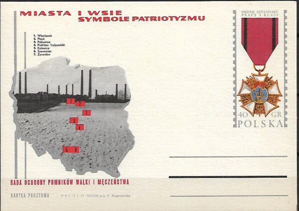 Cp.FI.479**MIASTA I WSIE SYMBOLE PATROITYCZNE