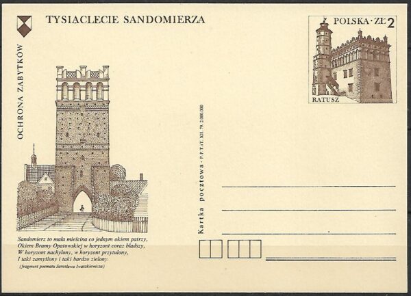 Cp.FI.743**100 LECIE SANDOMIERZA