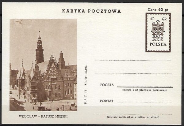 Cp.FI.205b B1** ILUSTRACJA NR 6 1000 LECIE PAŃSTWA POLSKIEGO