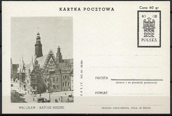 Cp.FI.205c** ILUSTRACJA NR 6 1000 LECIE PAŃSTWA POLSKIEGO