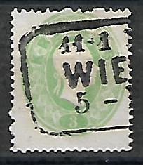 KLASYKA AUSTRIA MI.19b KASOWANY
