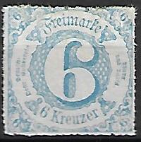 KSIĘSTWO NIEMIECKIE THURN UND TAXIS MI.43*