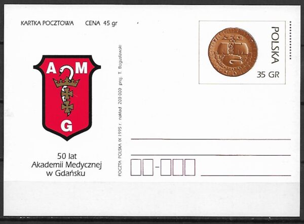 Cp.FI.1101**50 LAT AKADEMII MEDYCZNEJ W GDAŃSKU