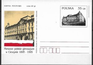 Cp.FI.1103**100 LAT PIERWSZEGO POLSKIEGO GIMNAZJUM W CIESZYNIE