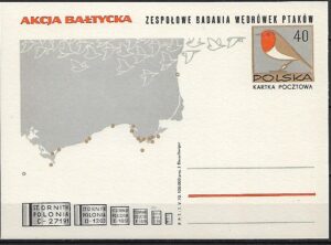 Cp.FI.455**AKCJA BAŁTYCKA-BADANIE WĘDRÓWEK PTAKÓW