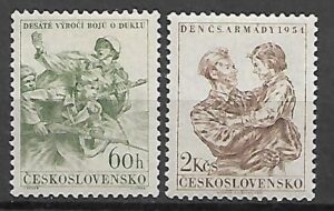 WOJSKO CZECHOSŁOWACJA MI.876-877**