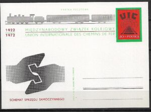 Cp.FI.521**50 LECIE MIĘDZYNARODOWEGO ZWIĄKU KOLEJOWEGO UCI