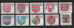HERBY CZECHOSŁOWACJA MI.1819-1828**