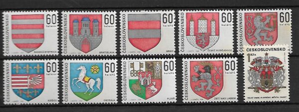 HERBY CZECHOSŁOWACJA MI.1819-1828**