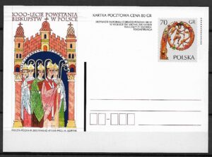 Cp.FI.1228**1000 LECIE POWSTANIA BISKUPSTW W POLSCE